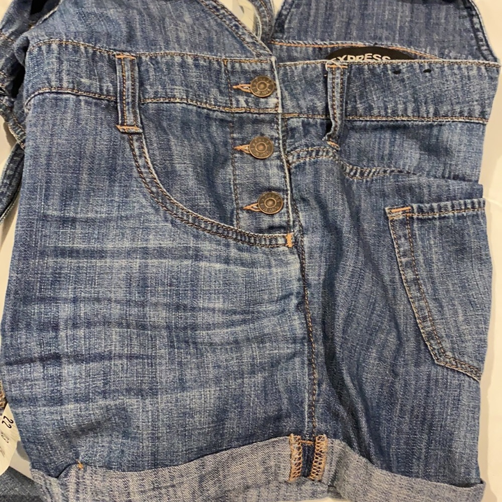 Express jeans short overalls - Picture 5 of 5